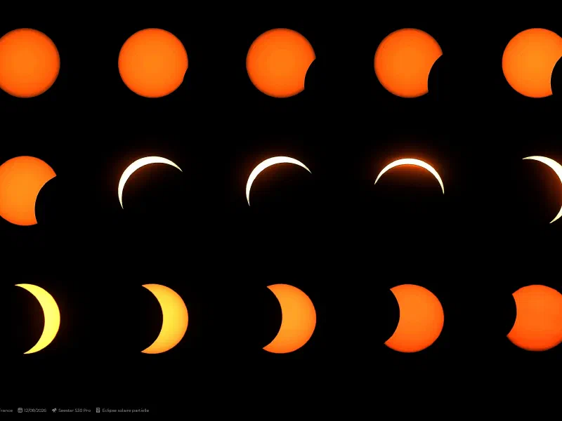 Éclipse solaire partielle